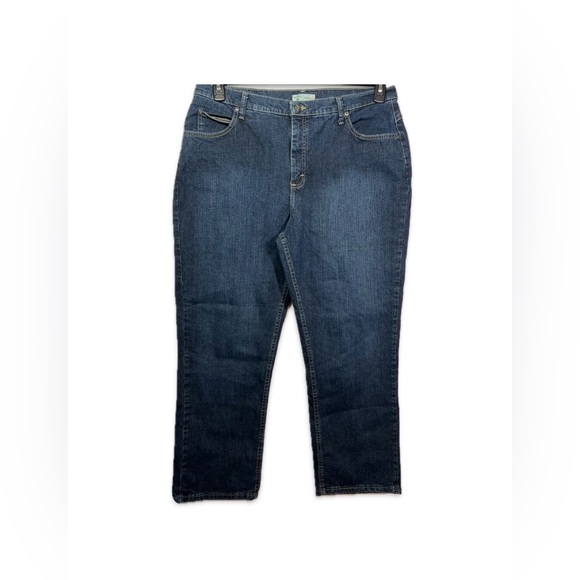 Riders by Lee Denim - Riders by Lee Women’s Blue Relaxed Fit Jeans 18P Petite 29” Inseam